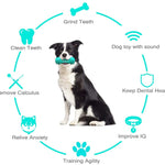 Pet Dog Cleaning Chew Toys For Aggressive Dogs Rubber Molar Stick Dog Oral Teeth